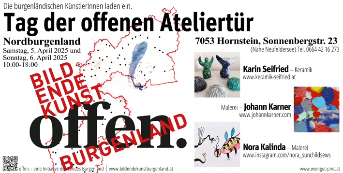 Einladung zum Tag der offenen Ateliertuer, Nordbrgl